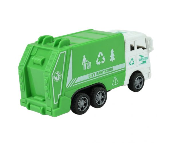 City Truck: Hulladékszállító kamion többféle változatban 12cm