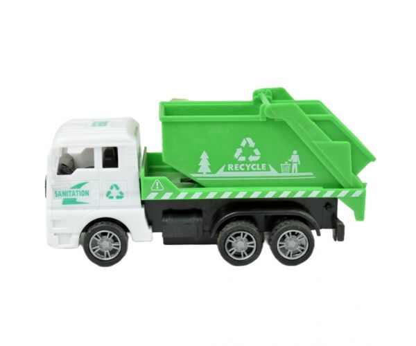 City Truck: Hulladékszállító kamion többféle változatban 12cm
