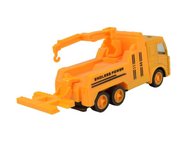 City Truck: Lendkerekes munkagépek többféle változatban 9,5cm 1db