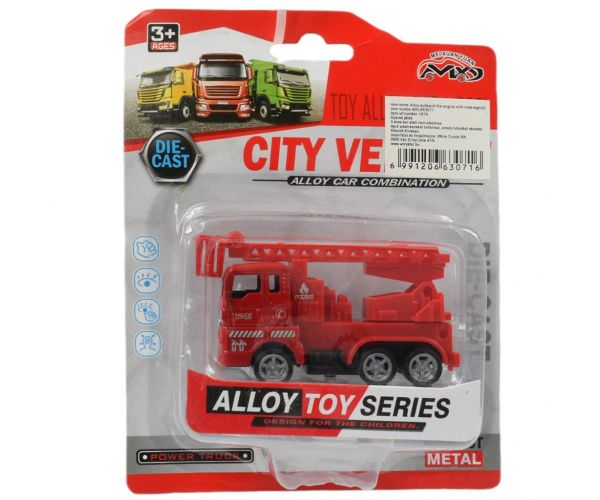 City Vehicle: Tűzoltósági jármű többféle változatban 1db