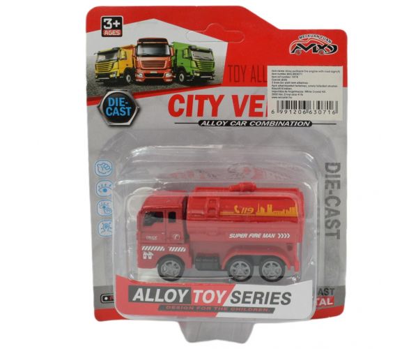 City Vehicle: Tűzoltósági jármű többféle változatban 1db