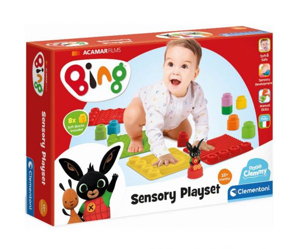 Clementoni Baby: Bing tapintást fejlesztő bébijáték