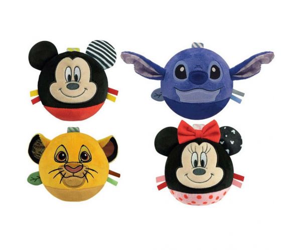 Clementoni Baby: Disney Baby puha plüss labdafigurák négyféle változatban 1db