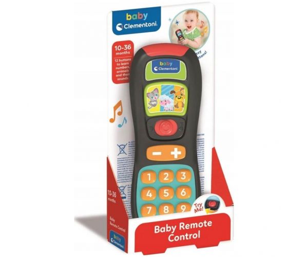 Clementoni Baby: Első távirányítóm bébijáték fény és hang effektekkel