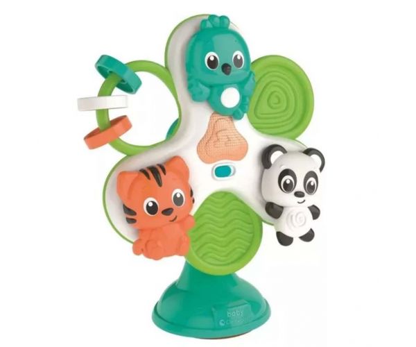Clementoni Baby: Vidám állatos körhinta bébijáték