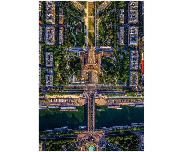 Párizs felett HQC 1500db-os compact puzzle - Clementoni