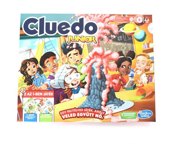 Cluedo Junior 2az1-ben társasjáték - Hasbro