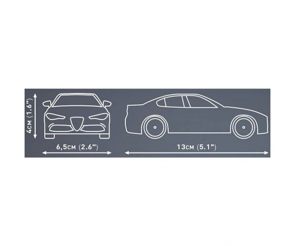 COBI: Alfa Romeo Giulia Quadrifoglio zöld építőjáték (24605)