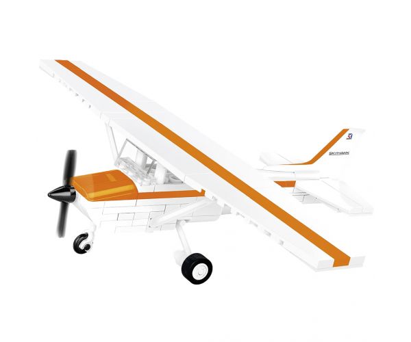 COBI: Cessna 172 Skyhawk narancs-fehér építőjáték (26623)