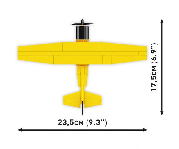 COBI: Cessna 172 Skyhawk sárga építőjáték (26621)