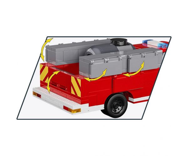COBI: Dodge RAM 3500 tűzoltóautó építőjáték (24612)