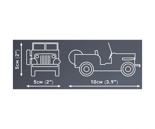 COBI: Jeep Willys CJ-2A építőjáték (24517)