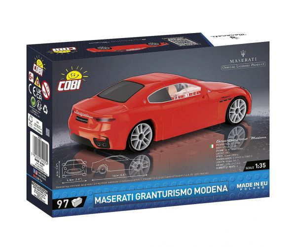 COBI: Maserati Granturismo Modena autó építőjáték (24505)