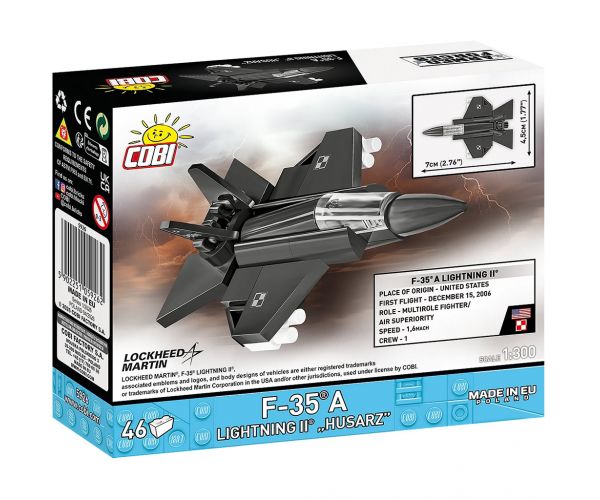 COBI: Armed Forces F-35A Lightning II "Husarz" építőjáték (5926)