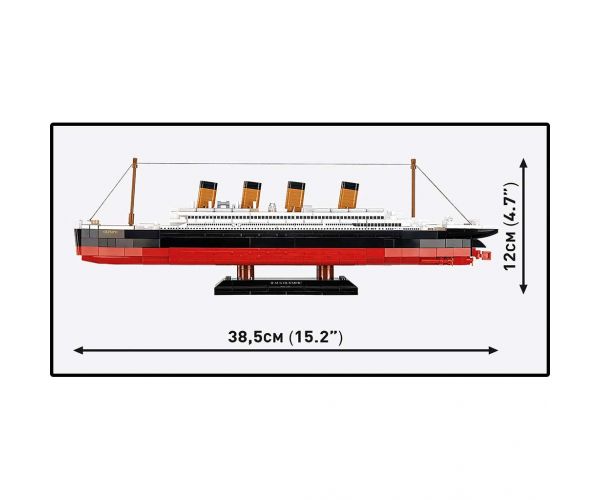 COBI: R.M.S. Olympic hajó építőjáték (1687)