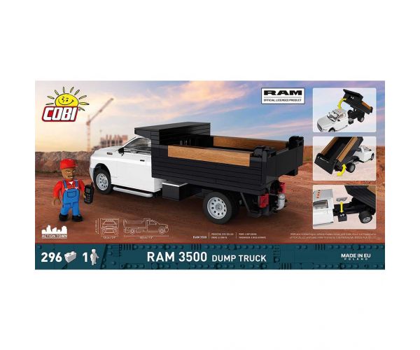 COBI: RAM 3500 Dump Truck autó építőjáték (24659)