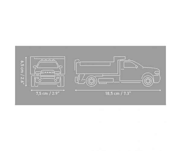 COBI: RAM 3500 Dump Truck autó építőjáték (24659)