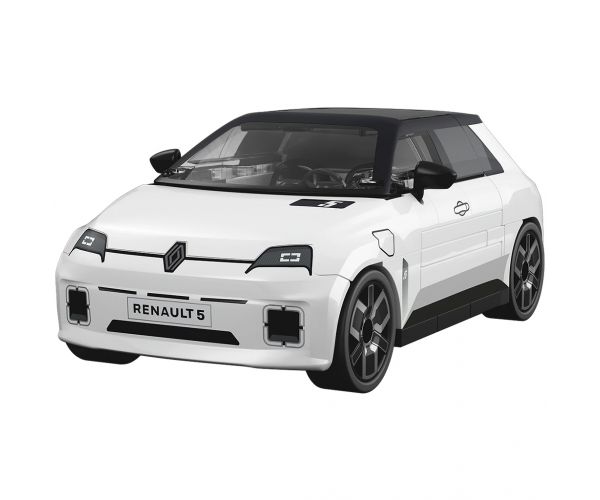 COBI: Renault 5 E-Tech fehér autó építőjáték (24675)