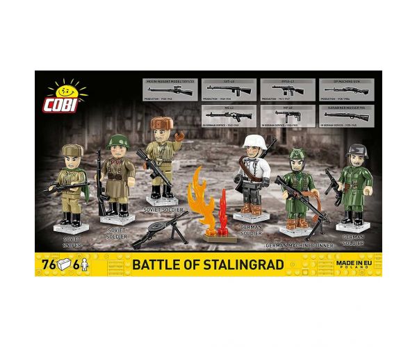 COBI: WWII Sztálingrádi csata figura szett (2061)