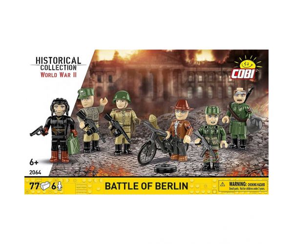 COBI: WWII Berlini csata figura szett (2064)