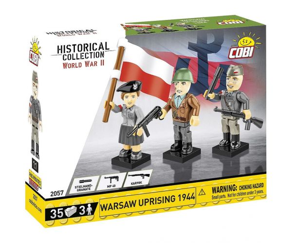 COBI: WWII Varsói lázadás figura szett (2057)