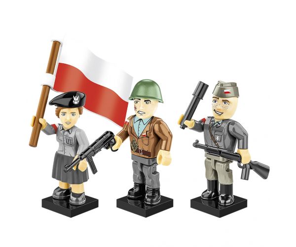 COBI: WWII Varsói lázadás figura szett (2057)