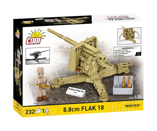 COBI: WW II 8.8cm Flak 18 építőjáték (3141)