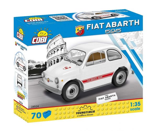 COBI: Fiat Abarth 595 építőjáték (24524)