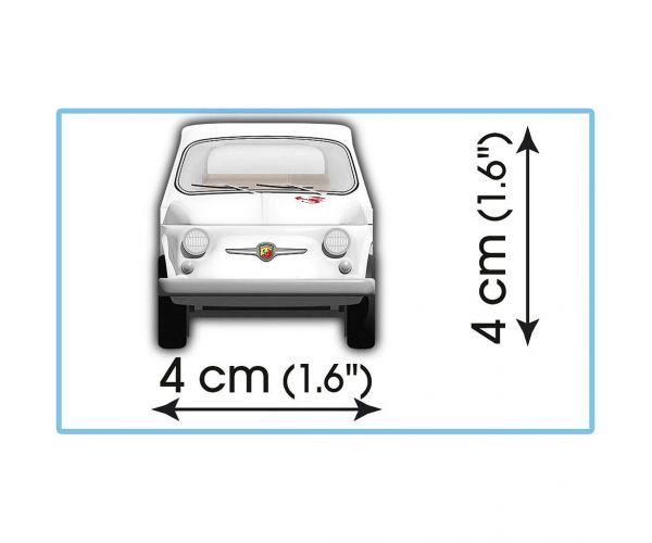 COBI: Fiat Abarth 595 építőjáték (24524)