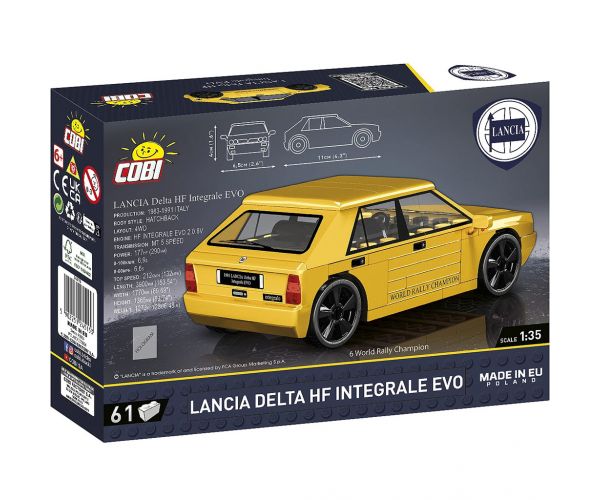 COBI: Lancia Delta HF Integrale EVO építőjáték (24515)