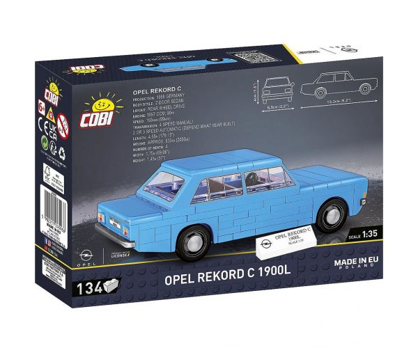 COBI: Opel Rekord C 1900 L építőjáték (24598)