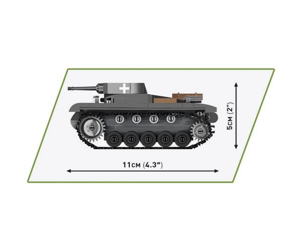COBI: Panzer II Ausf. A építőjáték (2718)