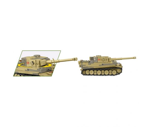 COBI: Panzer VI Tiger I „131” építőjáték (2734)