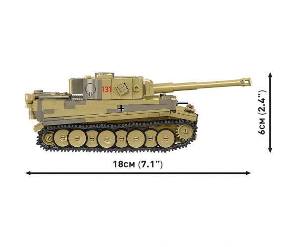 COBI: Panzer VI Tiger I „131” építőjáték (2734)