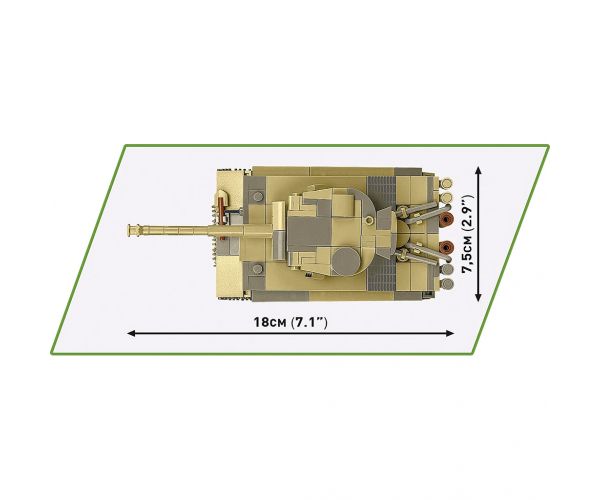 COBI: Panzer VI Tiger I „131” építőjáték (2734)