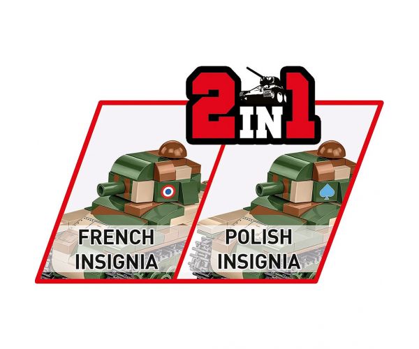 COBI: Renault R-35 építőjáték (2719)
