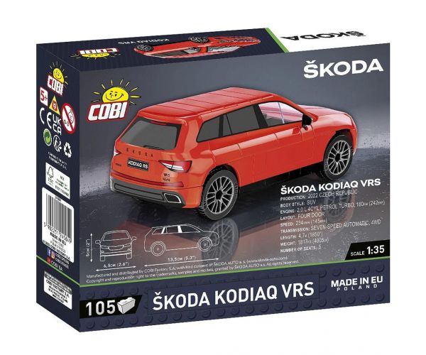 COBI: Škoda Kodiaq VRS építőjáték (24584)