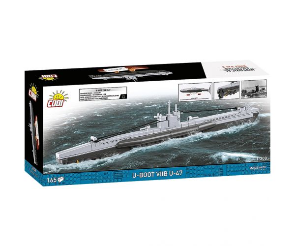 COBI: WW II U-Boot VIIB U-47 építőjáték (4858)