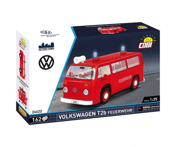 COBI: Volkswagen T2b Tűzoltóautó építőjáték (24622)