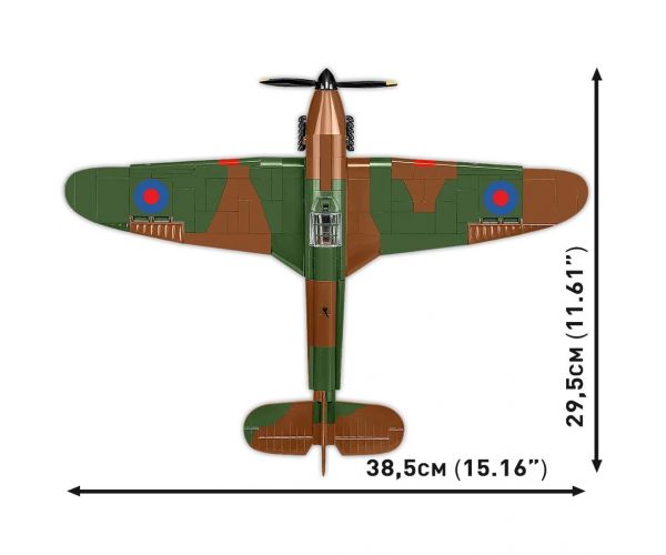 COBI: Hawker Hurricane repülőgép építőjáték (5762)