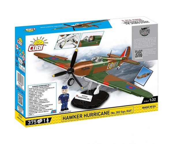 COBI: Hawker Hurricane repülőgép építőjáték (5762)