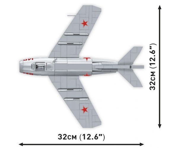 COBI: MiG-15 Fagot repülő építőjáték (2416)