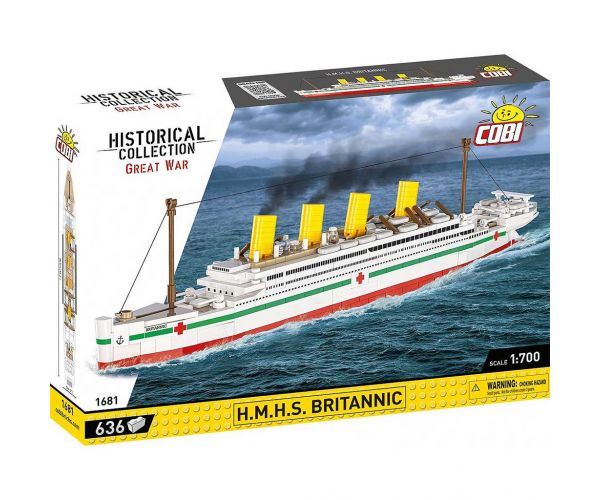 COBI: H.M.H.S. Britannic hajó építőjáték (1681)
