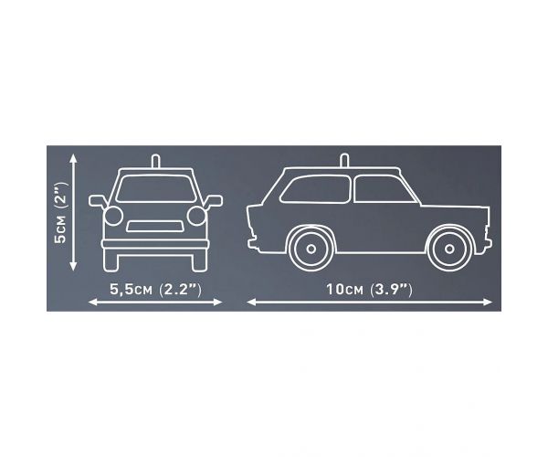 COBI: Trabant 601 tűzoltóautó építőjáték (24555)