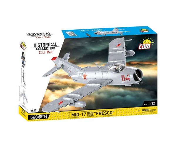 COBI: MiG-17 vadászrepülőgép építőjáték (5823)