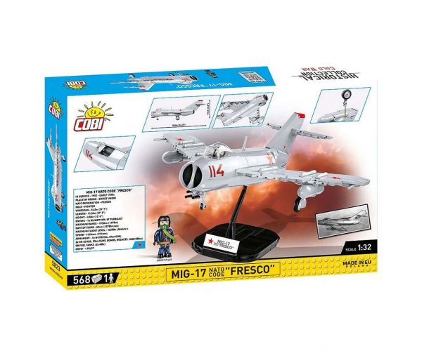 COBI: MiG-17 vadászrepülőgép építőjáték (5823)