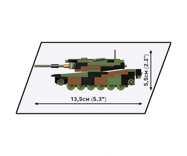 COBI: K2 Black Panther tank építőjáték (3107)