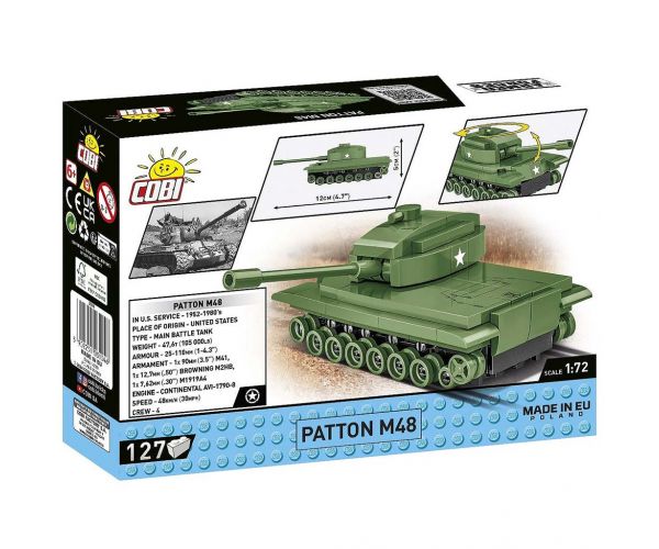 COBI: Patton M48 tank építőjáték (3104)