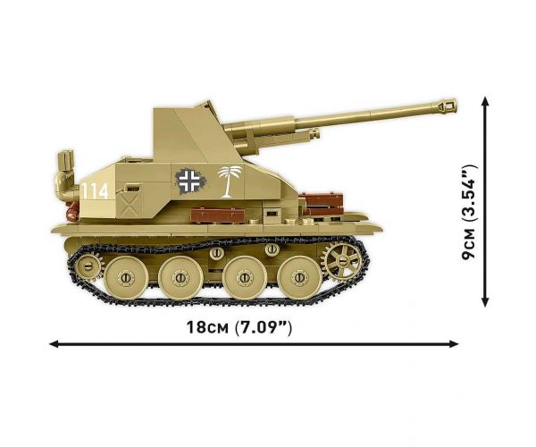 COBI: Sd.Kfz. 139 Marder III tank építőjáték (3131)