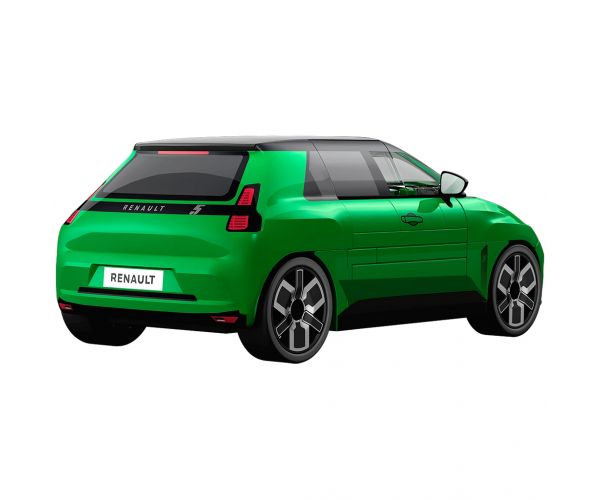 COBI: Renault 5 E-Tech zöld autó építőjáték (24674)